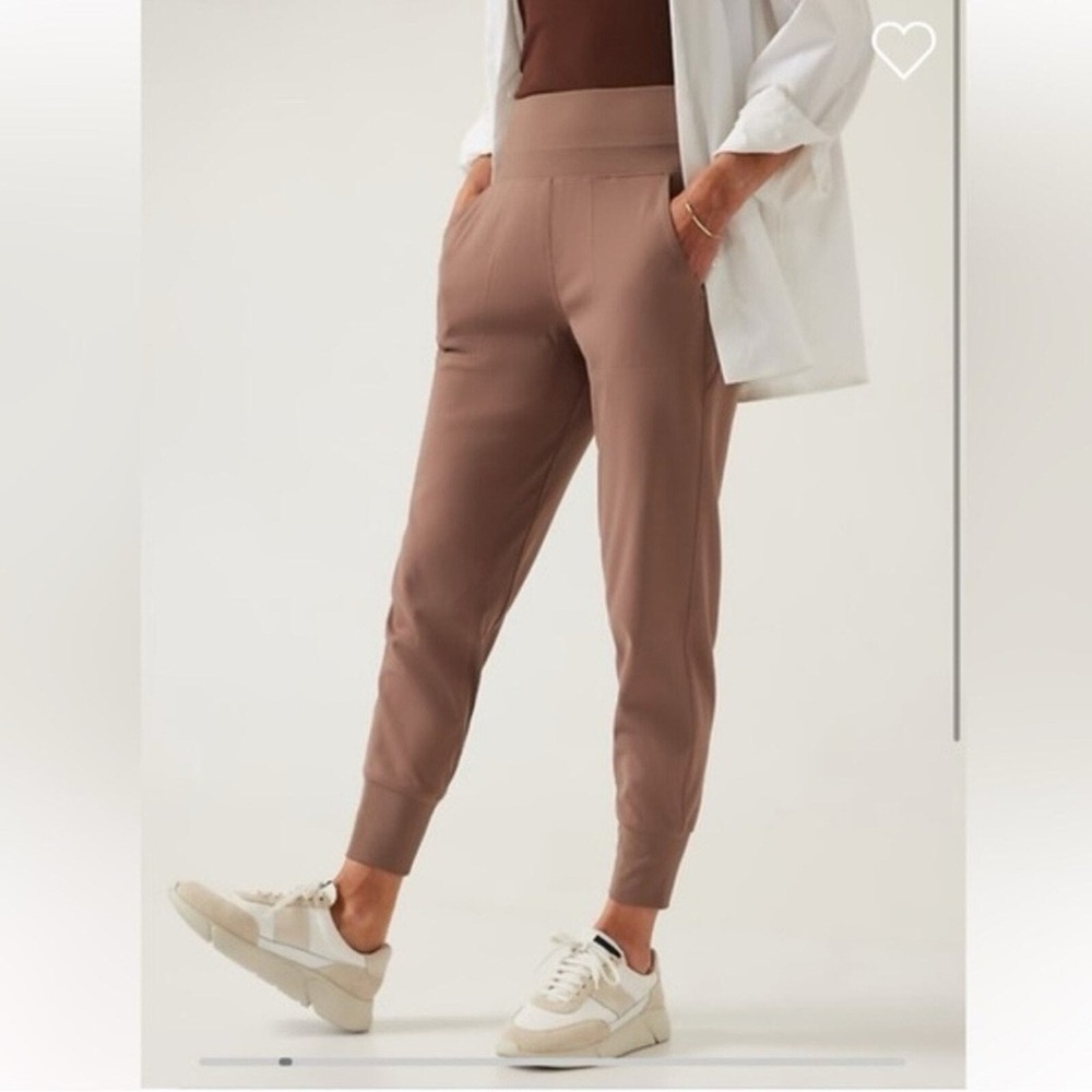 Athleta Venice joggers, rustic brown